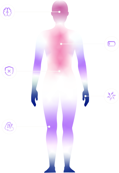 Perfect B - Regenerative medicine - Nad+ - Inmune system illustration