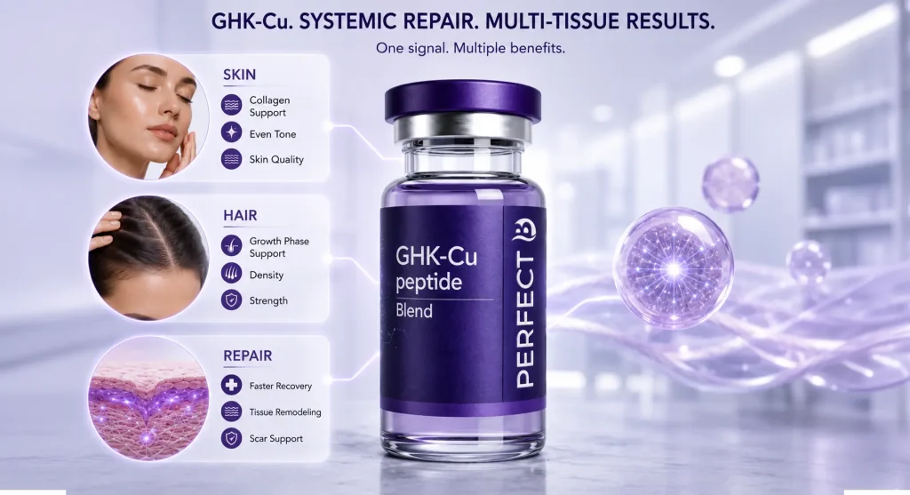 GHK-Cu Dosage and Protocol: A Medical Provider's Guide to the 30-Day Cycle | Perfect B GHK-Cu Dosage and Protocol: A Medical Provider's Guide to the 30-Day Cycle | Perfect B