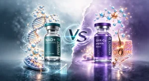 Perfect B - Blog - GHK-Cu vs NAD+ - portrait