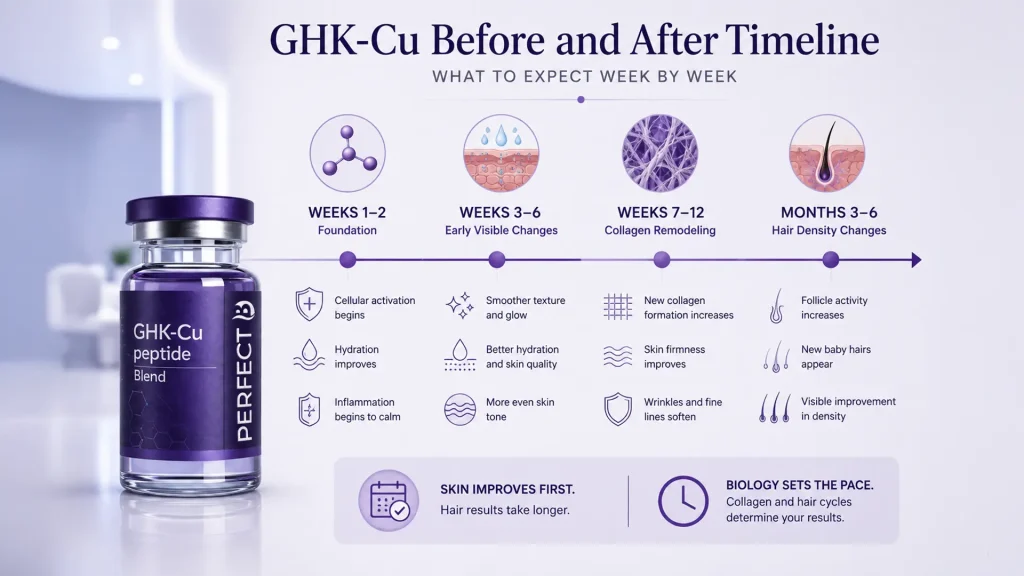 Copper Peptide Before and After: GHK-Cu Results