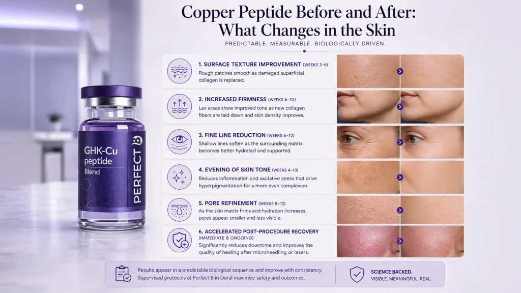 ghk cu peptide injection before and after pictures Copper Peptide Before and After: GHK-Cu Results