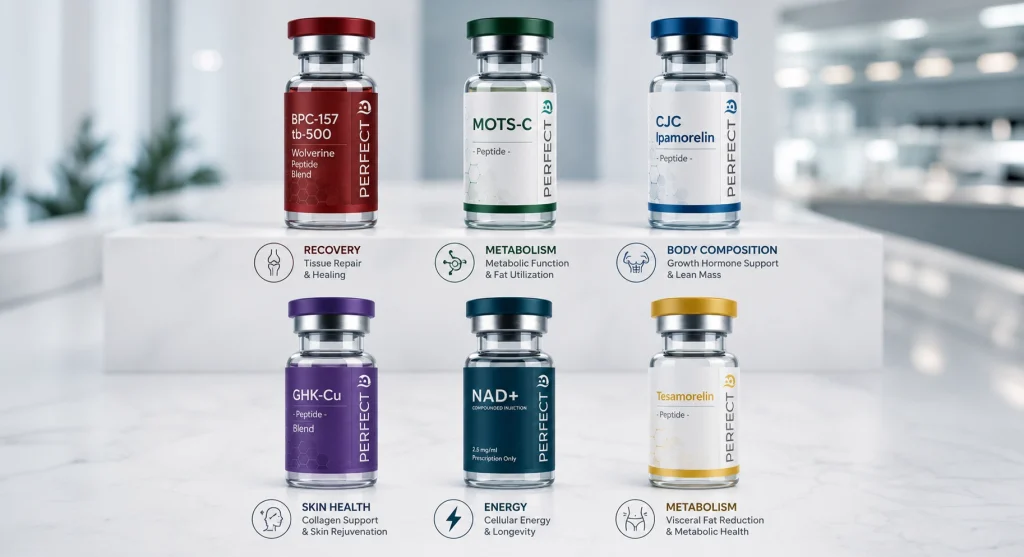 peptides bpc-157 tb-500 aod-9604 mots-c Peptides Doral FL | Supervised Peptide Therapy