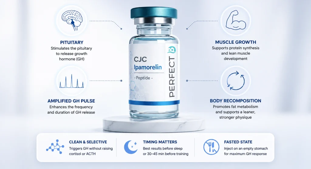 ipamorelin fasted Peptides for Muscle Growth: What Works at a Clinic