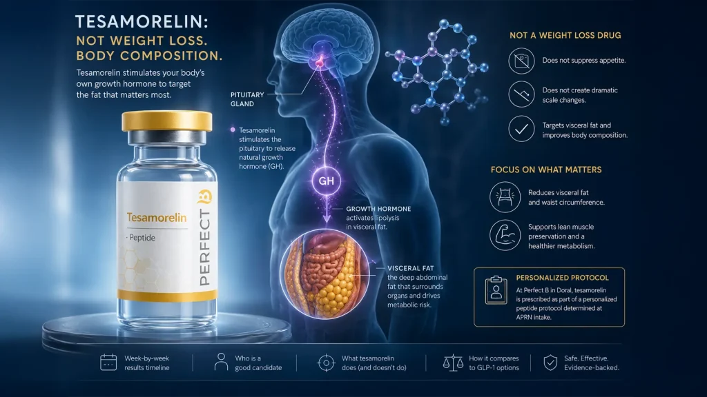 tesamorelin vs glp 1 Tesamorelin Before and After: Real Results