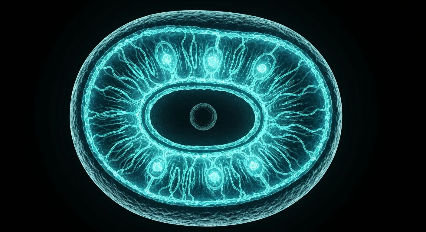 Perfect B - Longevity Peptides Guide - Mitochondrial energy pathway MOTS-c cellular visualization