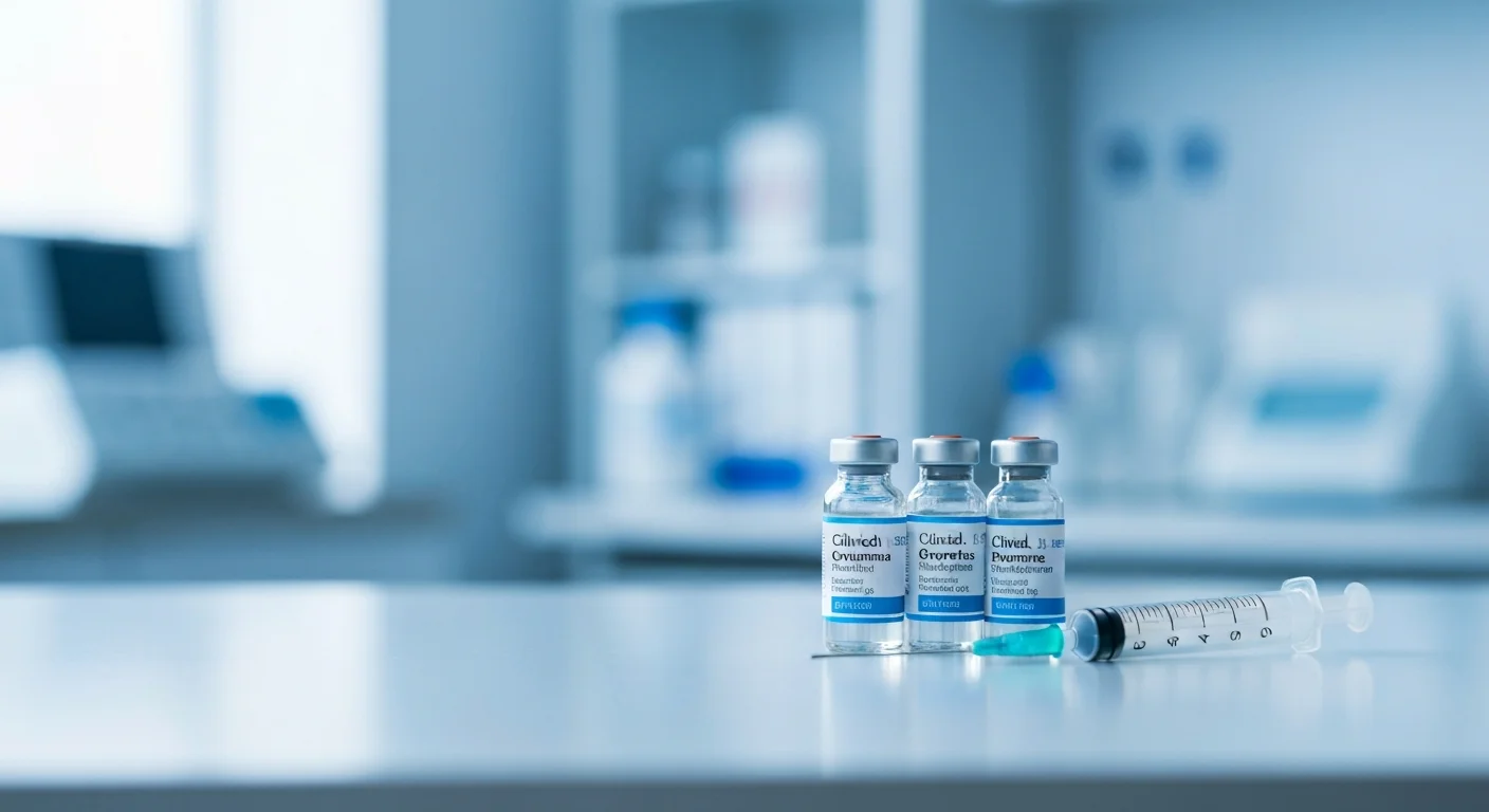 Perfect B - Blog - CJC-1295 Ipamorelin Miami - Growth hormone peptide vials and syringe in a medical setting
