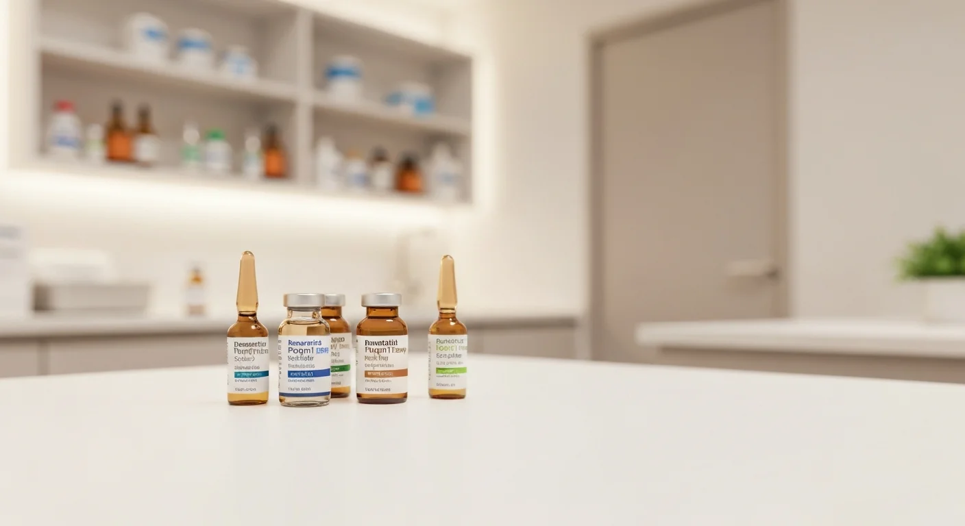 Perfect B - Blog - CJC-1295 Ipamorelin for Women - Prescription peptide therapy vials at Perfect B clinic Doral FL