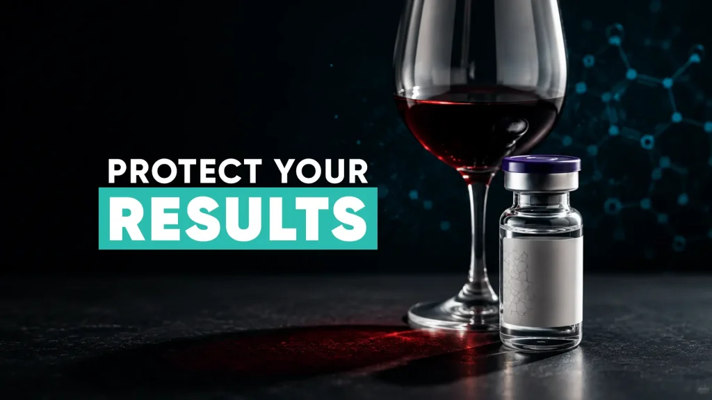 Perfect B - Blog - Can You Drink on Peptides - portrait