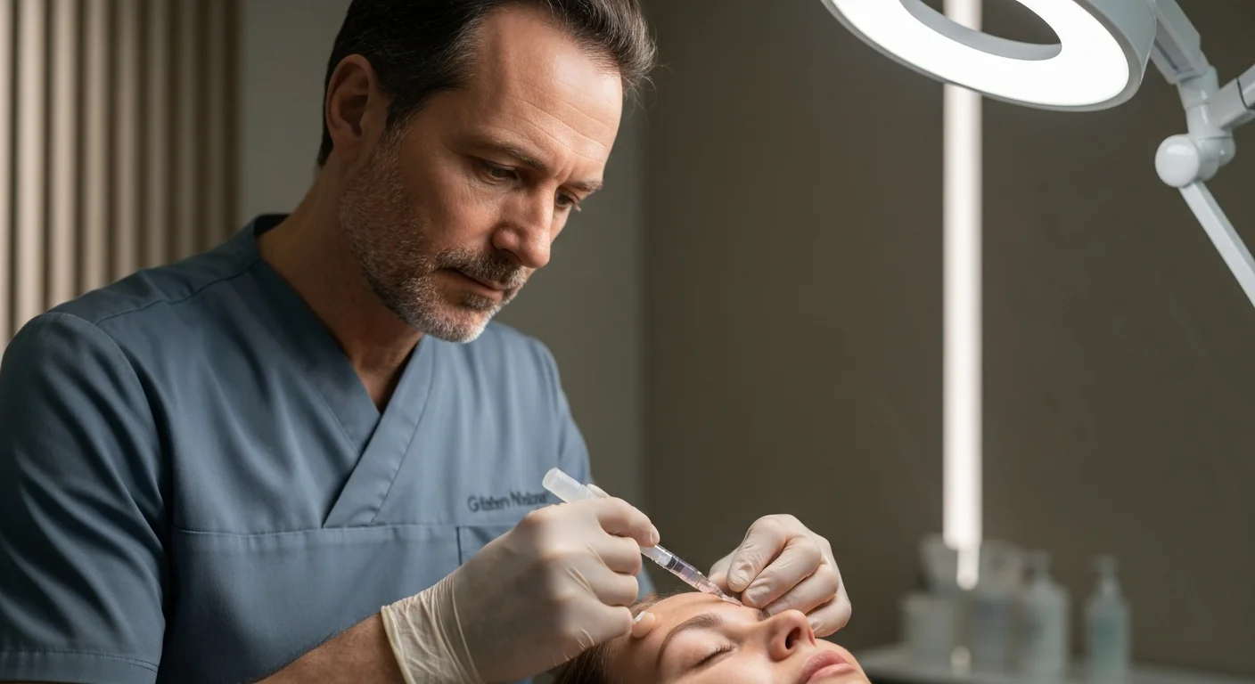 Perfect B - Blog - Dermal Fillers Acne Scars - Medical professional performing dermal filler injection at Perfect B Doral FL