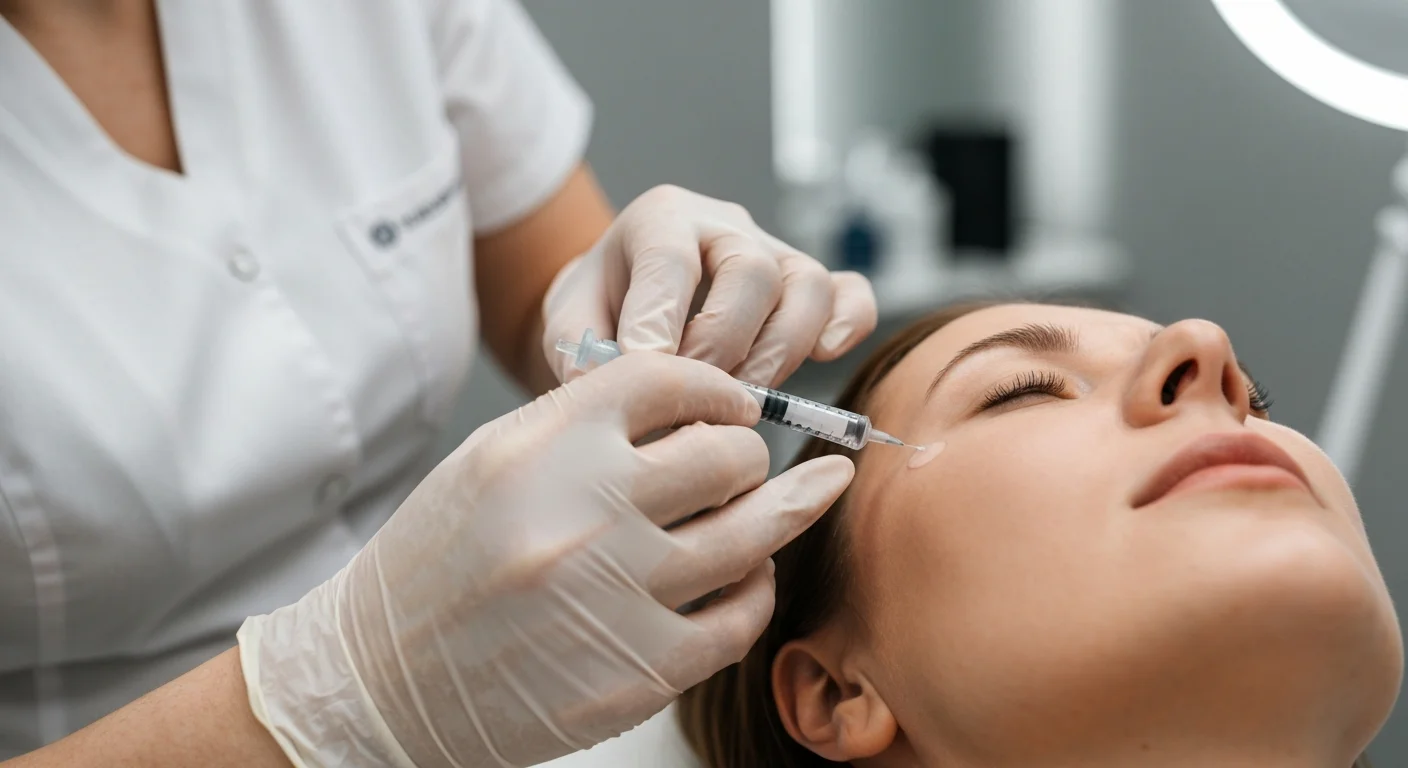 Perfect B - Blog - Dermal Fillers Acne Scars - Medical professional performing dermal filler injection at Perfect B Doral FL