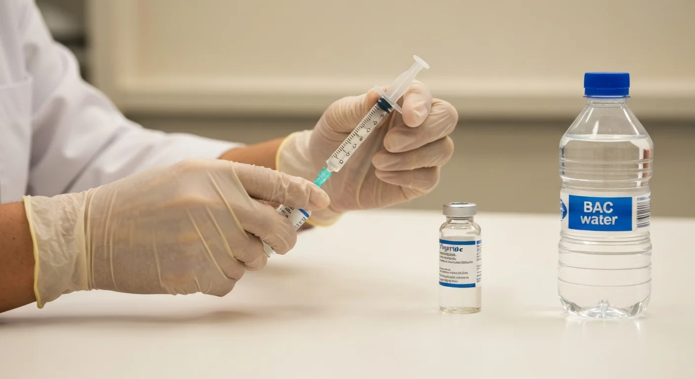Perfect B - Blog - GHK-Cu Dosage Calculator - Reconstitution with bacteriostatic water and insulin syringe