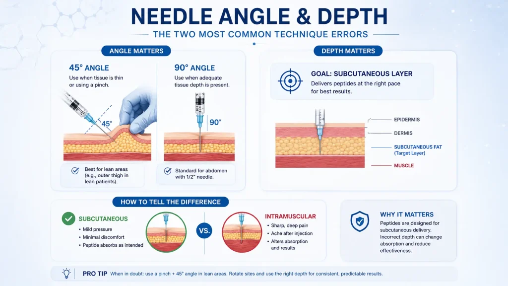 bpc-157 subcutaneous injection timing best time of day How to Inject Peptides: 8-Step SubQ Protocol