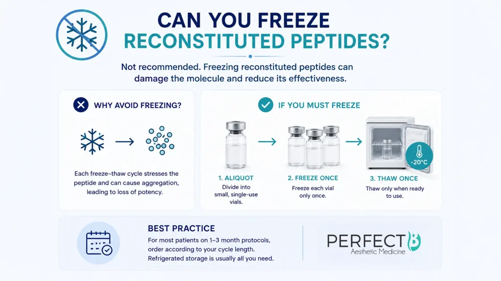 ipamorelin shelf life How to Store Peptides: Storage and Shelf Life Guide