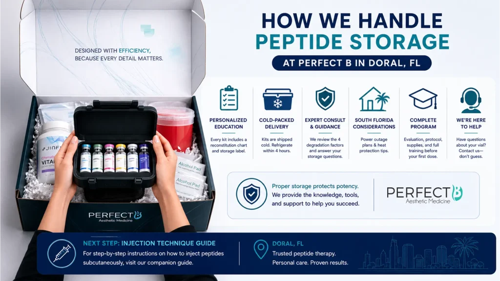 ipamorelin shelf life How to Store Peptides: Storage and Shelf Life Guide