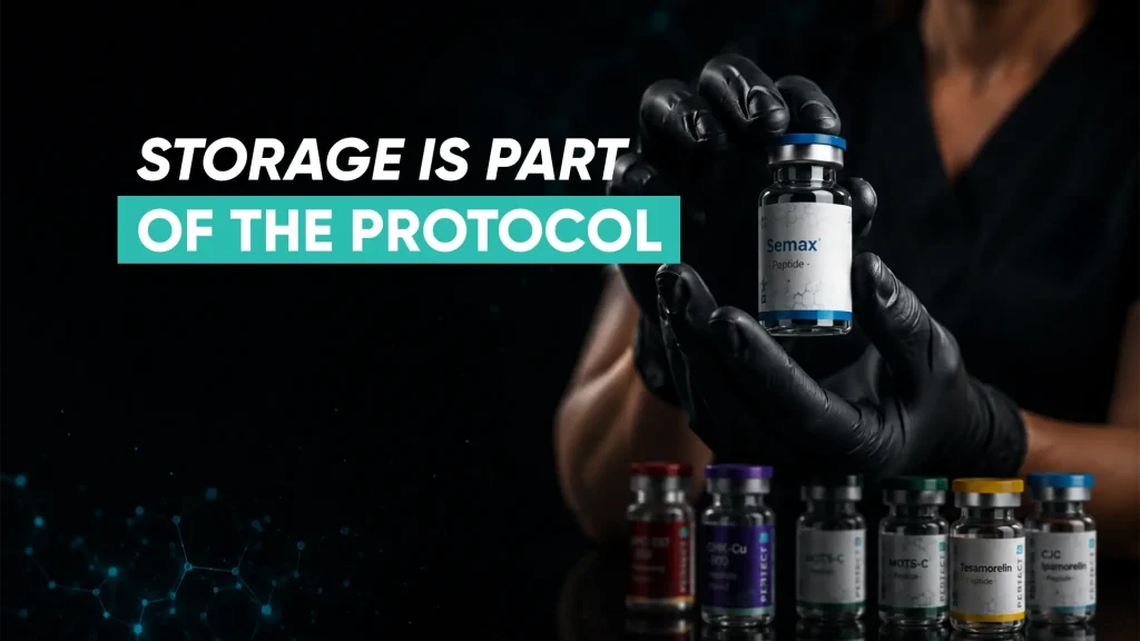 Perfect B - Blog - How to Store Peptides - portrait