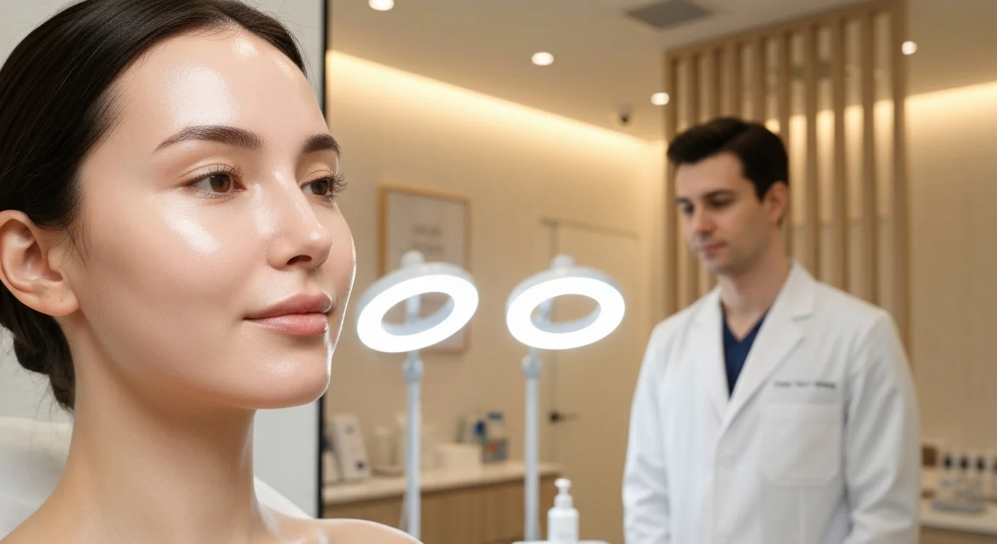 Perfect B - Blog - HydraFacial Blackheads - Patient with clear glowing skin after HydraFacial treatment