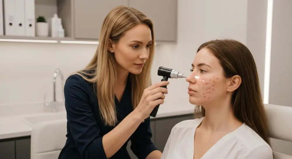 Perfect B - Blog - Atrophic Acne Scars - Scar mapping consultation in Doral