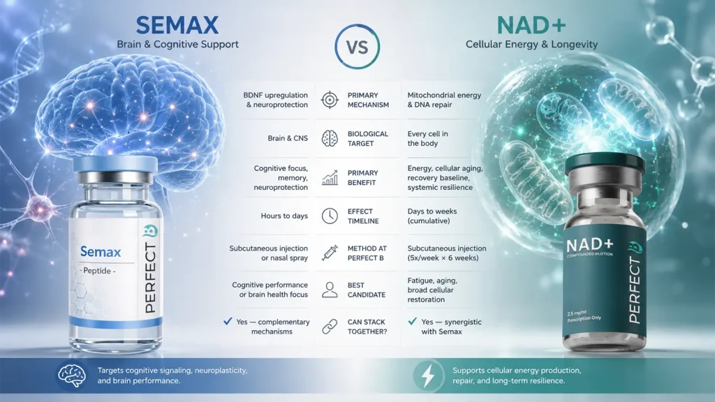 Perfect B medical aesthetics clinic in South Florida: NAD+ IV therapy