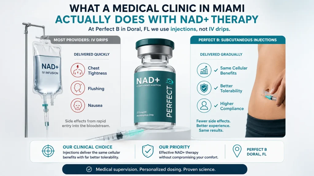 NAD+ IV therapy | Perfect B, Doral, Miami, FL