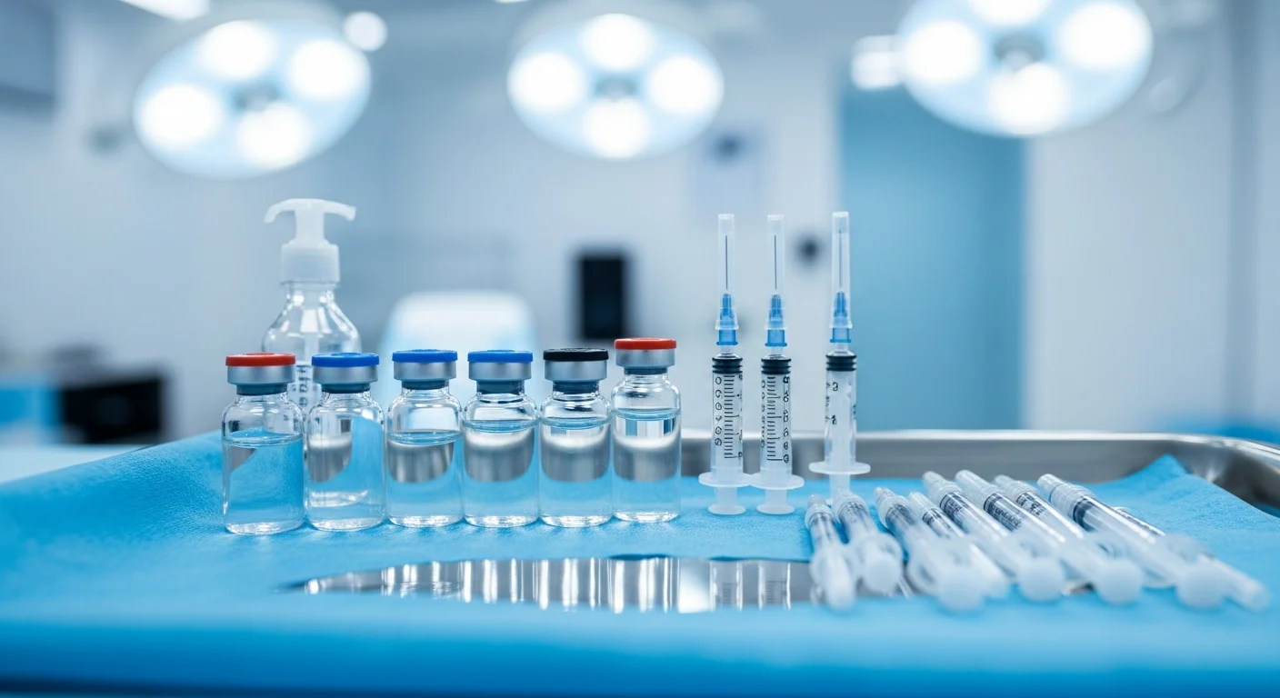 Perfect B - Blog - PDRN Lip Lines - Medical injectable treatment preparation sterile clinical tray