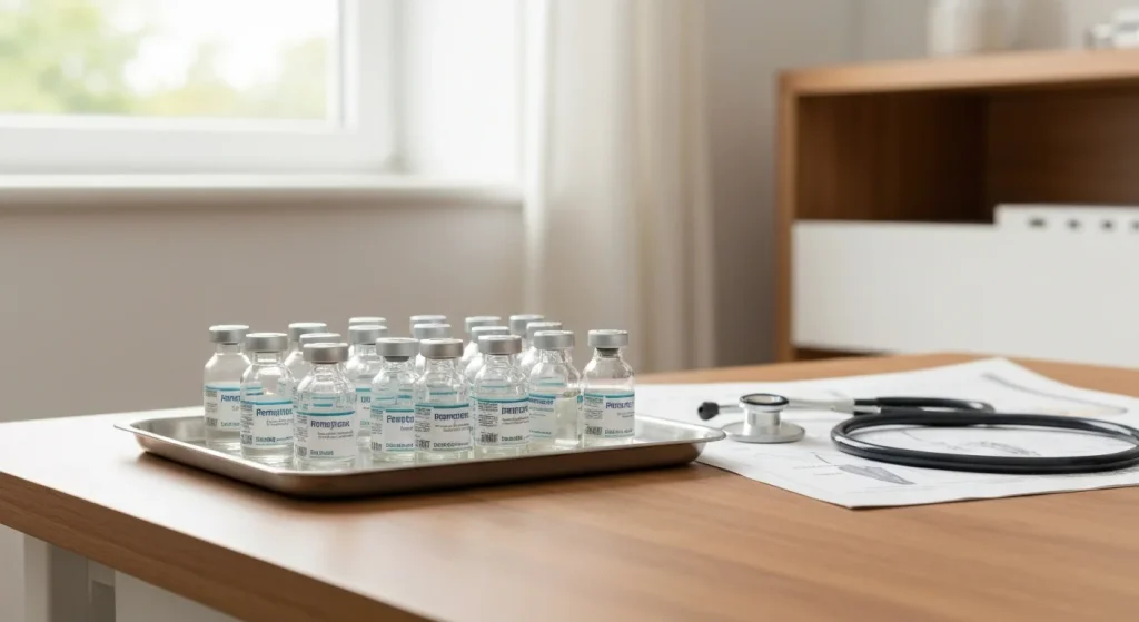 Perfect B - Blog - Peptide Therapy Clinic Near Me - Clinical peptide consultation room in Doral FL