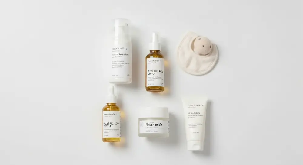 Perfect B - Blog - Postpartum Acne - Breastfeeding-safe skincare lineup