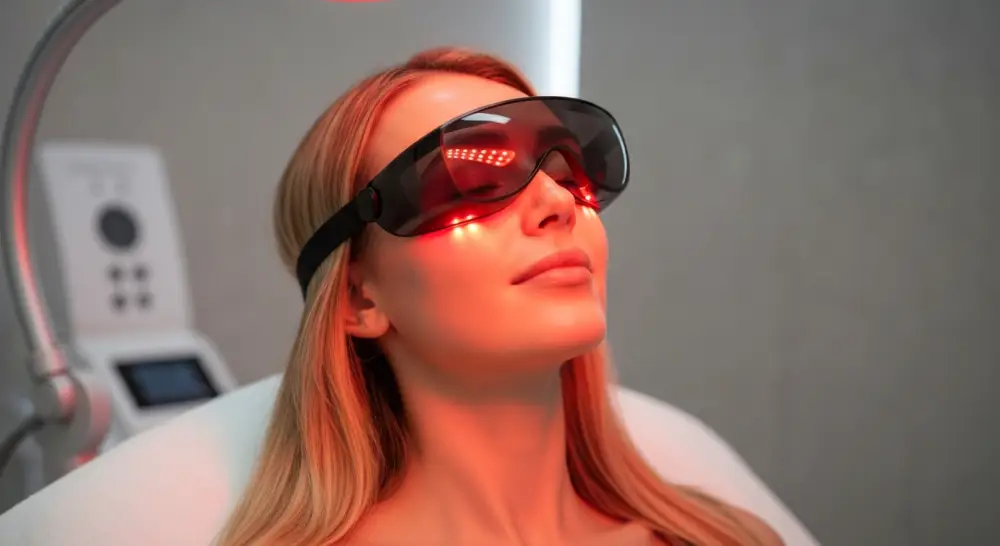 Perfect B - Blog - Best Acne Treatment for Sensitive Skin - Red LED calming treatment in Doral
