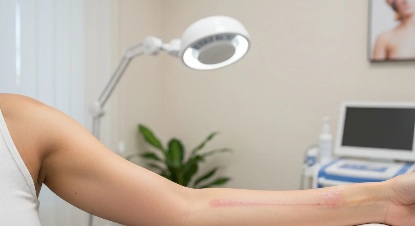 Perfect B - Blog - Sleeve Tattoo Removal - Healed arm skin after laser tattoo removal at Perfect B Doral