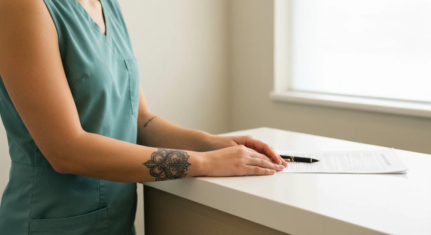 Perfect B - Blog - Tattoo Removal Breastfeeding - Female patient considering tattoo removal timeline during lactation in a Doral medical clinic