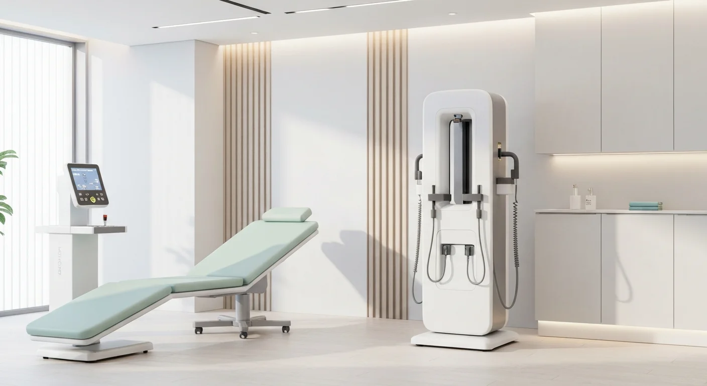 Perfect B - Blog - Tesamorelin in Miami - Body composition analysis device in a Doral clinic