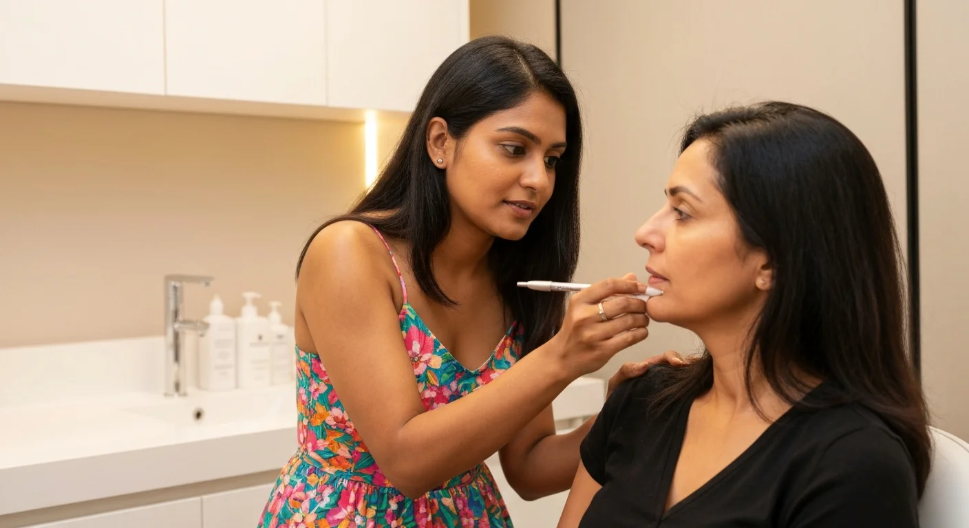 Perfect B - Blog - Adult Acne Treatment - Medical provider consultation for adult acne at the Doral clinic