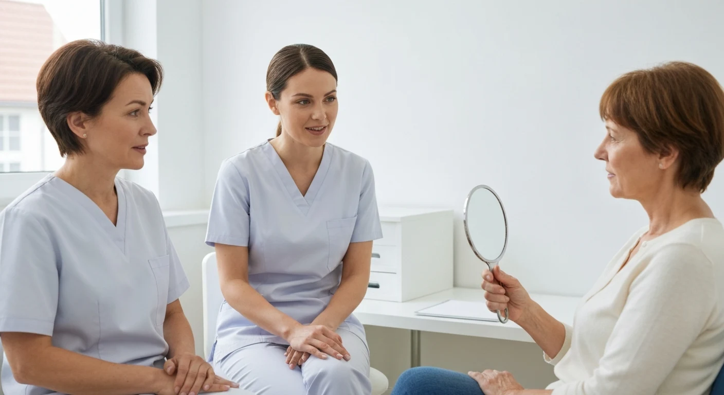 Perfect B - Blog - Neurotoxin - patient discussing neuromodulator options with a provider at a Doral clinic