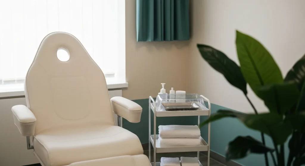 Perfect B - Blog - how often chemical peel - facial treatment room for chemical peel sessions at Perfect B in Doral, Miami, FL